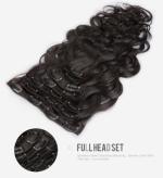 Human hair Single Drawn Weave haar